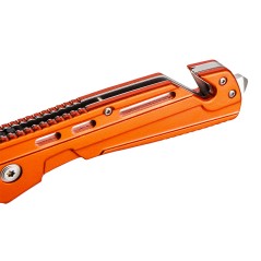 NEO TOOLS 63-026 Nóż składany z blokadą, z ostrzem do pasów 