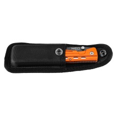 NEO TOOLS 63-026 Nóż składany z blokadą, z ostrzem do pasów 