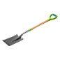 VERTO 15G002 Szpadel prosty, drewniany trzonek, T-Rex