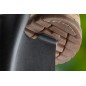 VERTO 15G002 Szpadel prosty, drewniany trzonek, T-Rex