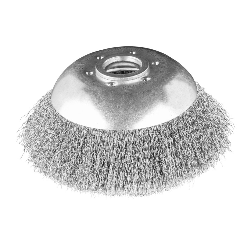GRAPHITE 55H102 Szczotka druciana do kosy spalinowej 150 x 25,4 mm, miękka, druty falowane