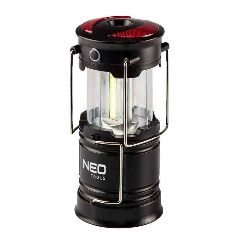 NEO TOOLS 99-030 Lampa biwakowa bateryjna 200 lm 3xAA 3 w 1 COB LED