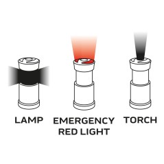 NEO TOOLS 99-030 Lampa biwakowa bateryjna 200 lm 3xAA 3 w 1 COB LED 