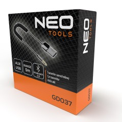 NEO TOOLS GD037 Transmiter samochodowy AUX-USB 