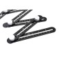 NEO TOOLS 72-351 Linijka kątowa, 6 ramion