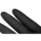 NEO TOOLS 97-691-XL Rękawiczki nitrylowe, czarne, 100 sztuk, rozmiar XL