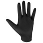 NEO TOOLS 97-691-XL Rękawiczki nitrylowe, czarne, 100 sztuk, rozmiar XL