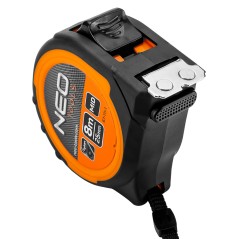 NEO TOOLS 67-111-1 Miara zwijana stalowa 8 m x 25 mm, magnes 