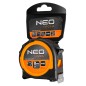 NEO TOOLS 67-111-1 Miara zwijana stalowa 8 m x 25 mm, magnes