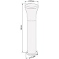 NEO TOOLS 99-080 Lampa ogrodowa słupek 50cm