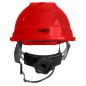 NEO TOOLS 97-224 Hełm przemysłowy z paskiem podbródkowym, czerwony