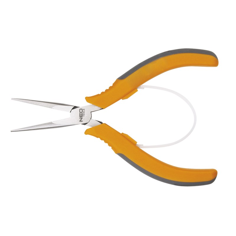 NEO TOOLS 01-102 Szczypce precyzyjne wydłużone proste 130 mm