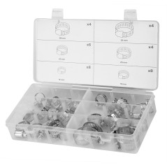NEO TOOLS 11-981 Opaski ślimakowe, 34 sztuki 