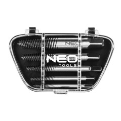 NEO TOOLS 09-615 Wykrętaki do zerwanych śrub, zestaw 5 szt. 