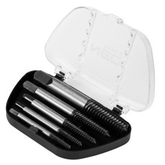 NEO TOOLS 09-615 Wykrętaki do zerwanych śrub, zestaw 5 szt. 