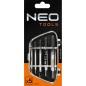 NEO TOOLS 09-615 Wykrętaki do zerwanych śrub, zestaw 5 szt.