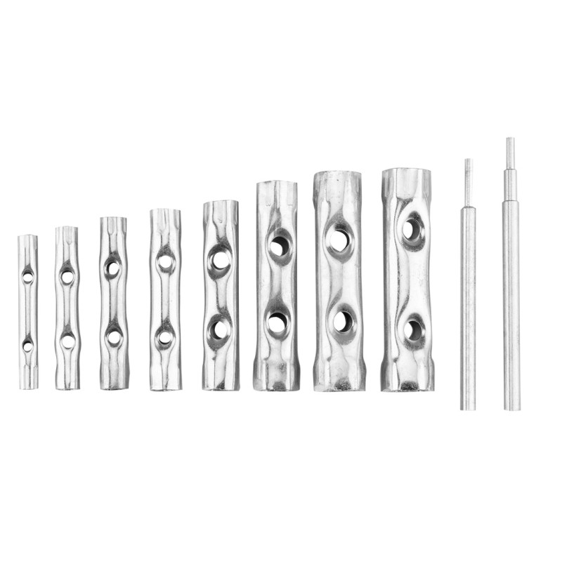 Top Tools 35D193 Klucze rurowe 6-22 mm, zestaw 10 szt.
