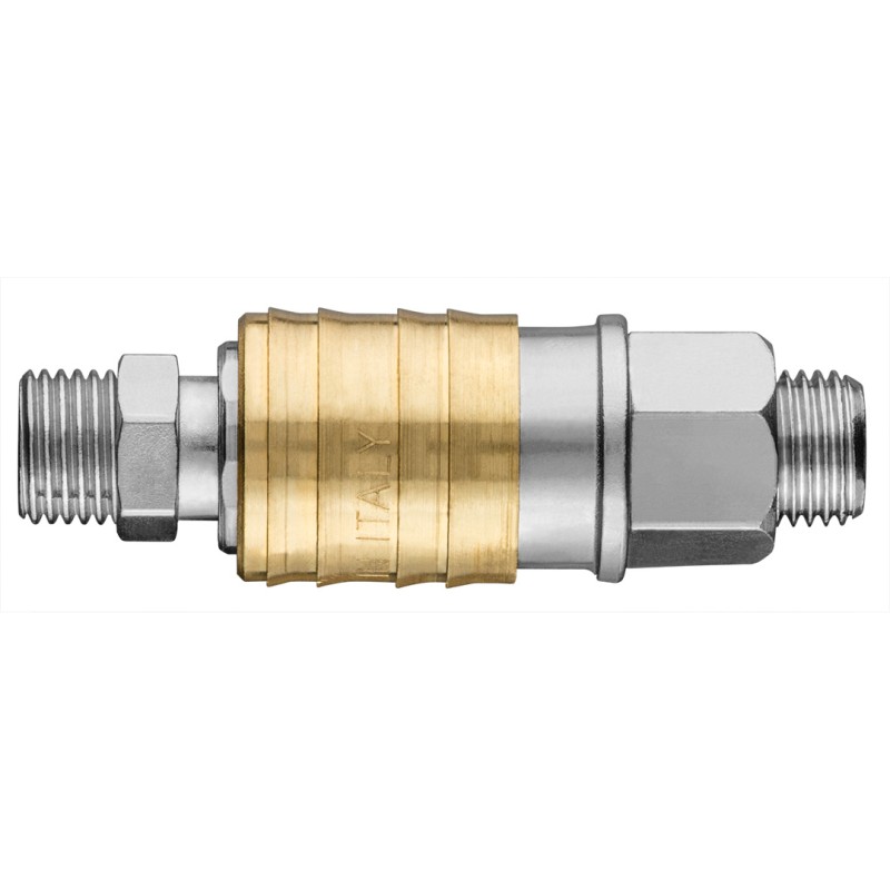 NEO TOOLS 12-645 Szybkozłączka do kompresora z końcówką, gwint zewnętrzny 1/4"