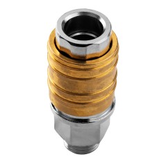 NEO TOOLS 12-645 Szybkozłączka do kompresora z końcówką, gwint zewnętrzny 1/4" 