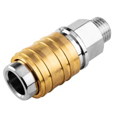 NEO TOOLS 12-645 Szybkozłączka do kompresora z końcówką, gwint zewnętrzny 1/4" 