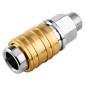 NEO TOOLS 12-645 Szybkozłączka do kompresora z końcówką, gwint zewnętrzny 1/4"
