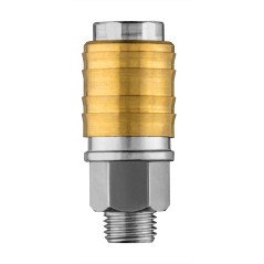 NEO TOOLS 12-645 Szybkozłączka do kompresora z końcówką, gwint zewnętrzny 1/4" 