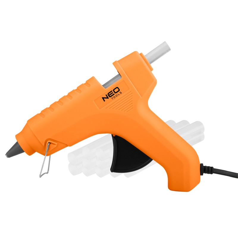 NEO TOOLS 17-103 Pistolet klejowy 11 mm, 40W + 12 wkłady klejowe