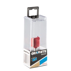 GRAPHITE 56H205 Frez palcowy dwuostrzowy, HM, 20 x 19 mm, trzpień 8 mm 