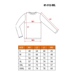 NEO TOOLS 81-512-XXL Bluza robocza DENIM, rozmiar XXL 