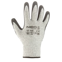 NEO TOOLS 97-610-10 Rękawice antyprzecięciowe pokryte nitrylem, 4X43D, rozmiar 10 