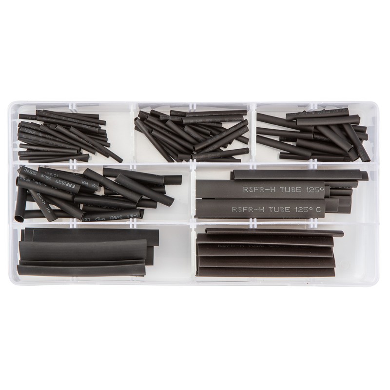 NEO TOOLS 11-978 Koszulki termokurczliwe, 127 sztuk