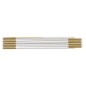 NEO TOOLS 74-020 Miara składana drewniana 2 m, biało-żółta
