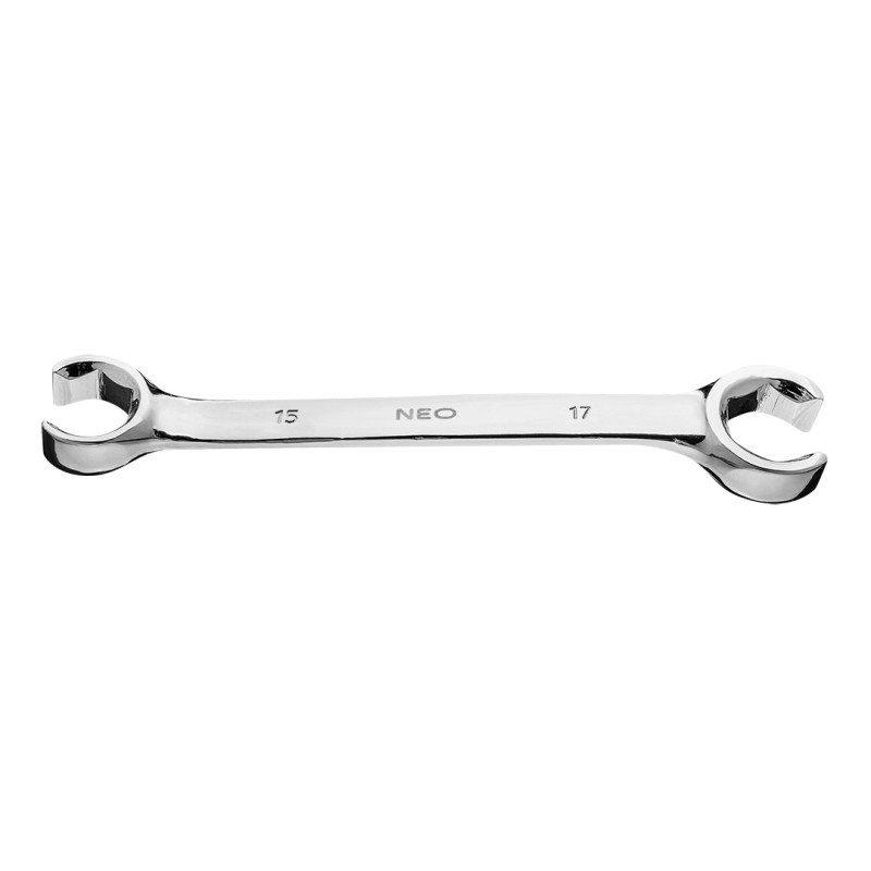 NEO TOOLS 09-151 Klucz oczkowy półotwarty 15 x 17 mm