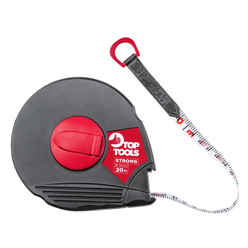 Top Tools 28C512 Taśma miernicza włókno szklane 20 m