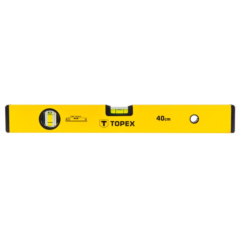 TOPEX 29C501 Poziomnica aluminiowa typ 500, 40 cm, 2 libelle