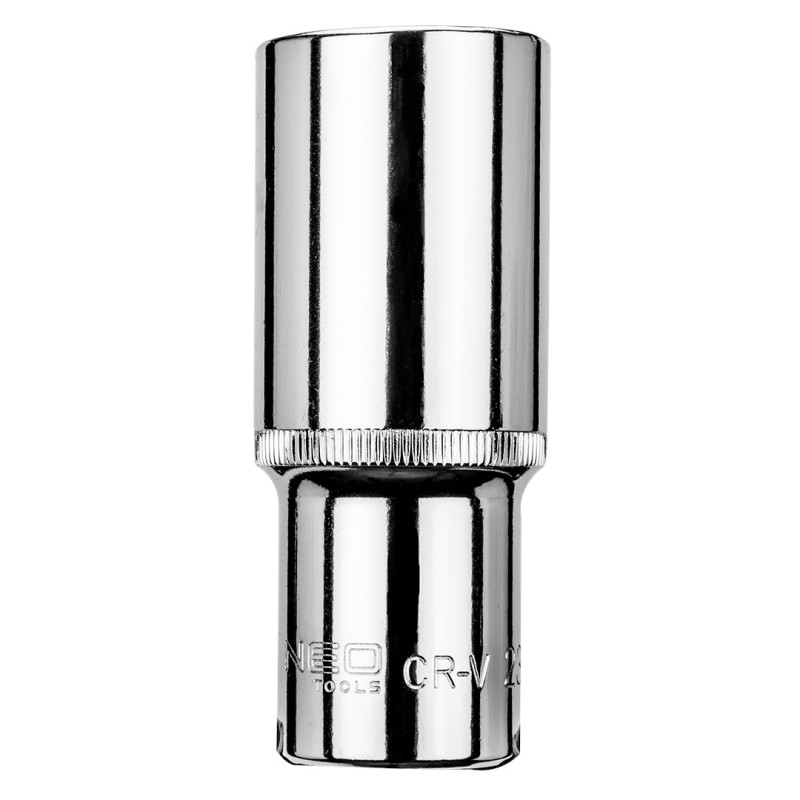 NEO TOOLS 08-473 Nasadka sześciokątna długa 1/2", 23 mm