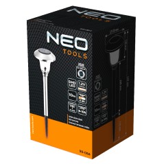 NEO TOOLS 99-084 Lampa solarna słupek SMD LED 10 lm 