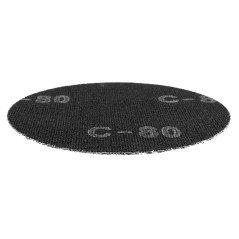 GRAPHITE 54H026 Siatka ścierna do gipsu na rzep 180 mm, K80, 5szt do szlifierki 59G263 