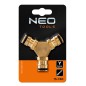 NEO TOOLS 15-748 Rozdzielacz typu Y, mosiężny