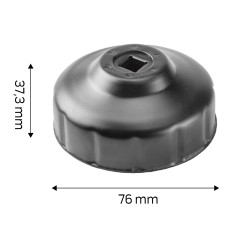 NEO TOOLS 11-364 Nasadka do filtra oleju 76 mm, 14 kątna 
