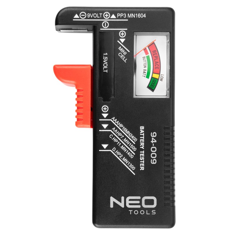 NEO TOOLS 94-009 Tester baterii  i akumulatorków