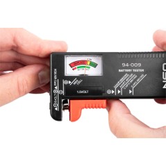 NEO TOOLS 94-009 Tester baterii  i akumulatorków 