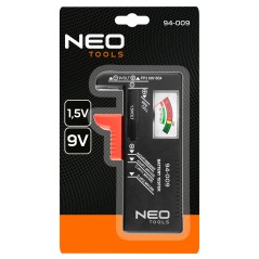 NEO TOOLS 94-009 Tester baterii  i akumulatorków 