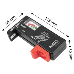 NEO TOOLS 94-009 Tester baterii  i akumulatorków 
