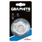 GRAPHITE 57H600 Szczotka druciana doczołowa z trzpieniem 75 mm, INOX