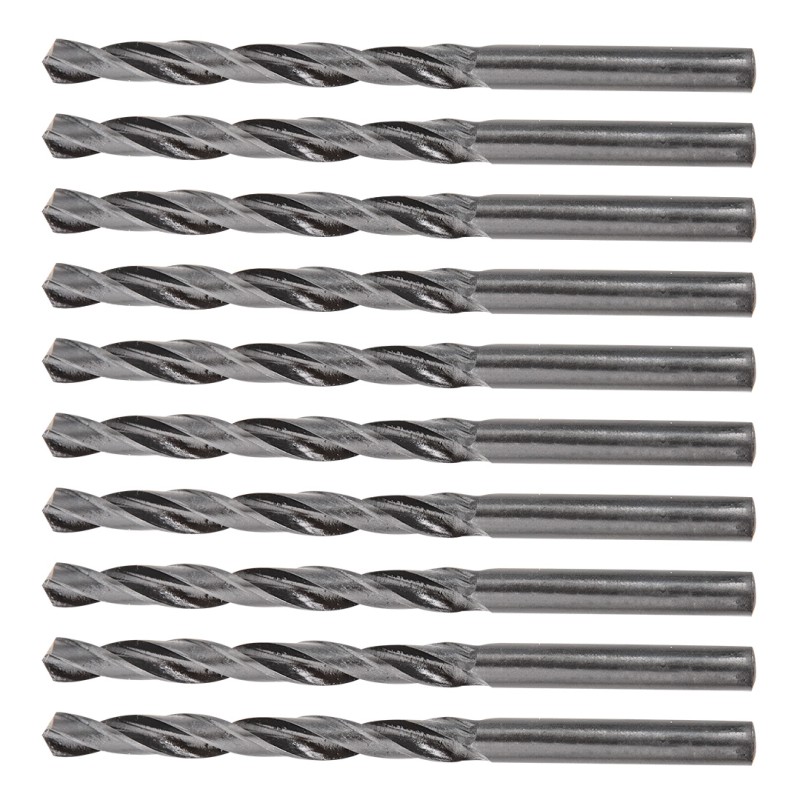 Top Tools 60H450 Wiertła do metalu HSS, 5.0 mm, 10 szt.