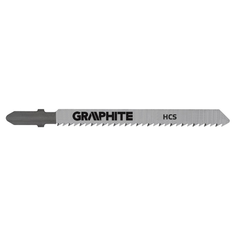 GRAPHITE 57H759 Brzeszczoty do wyrzynarki, 8TPI, uchwyt typu T, Laser Tec, kpl. 2 szt.