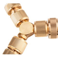 NEO TOOLS 15-730 Złączka przelotowa 1/2", mosiężna 