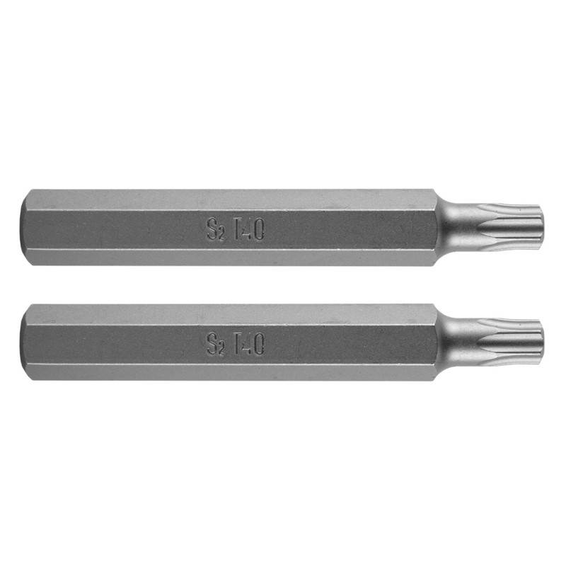 NEO TOOLS 10-942 Końcówka TORX T40 x 75 mm, S2 x 2 szt.