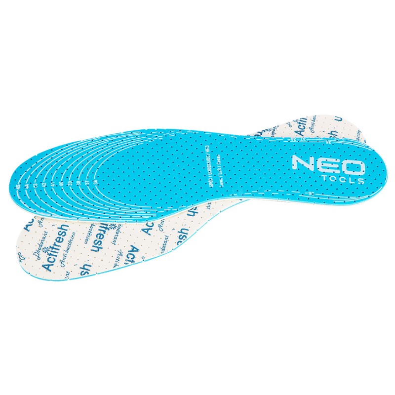 NEO TOOLS 82-300 Wkładka do butów Actifresh - rozmiar uniwersalny - do docięcia.